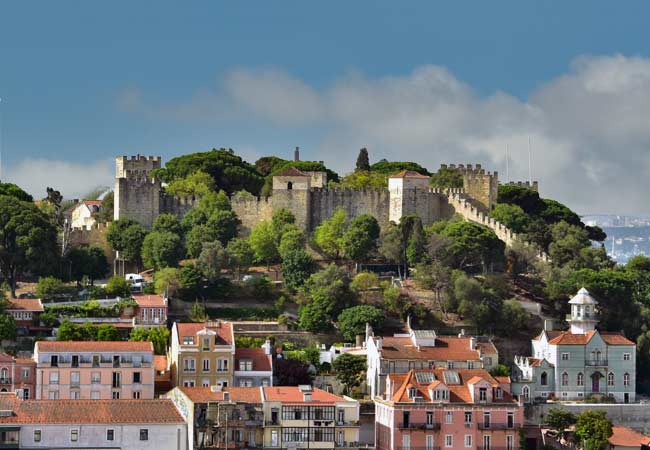 Castelo de São Jorge Lisbonne